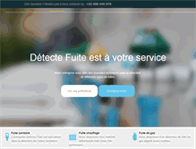 Tablet Screenshot of detecte-fuite.com